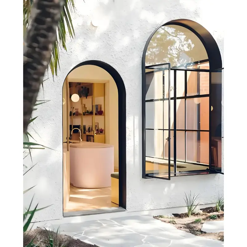 Okná v tvare hliníkovej zliatiny