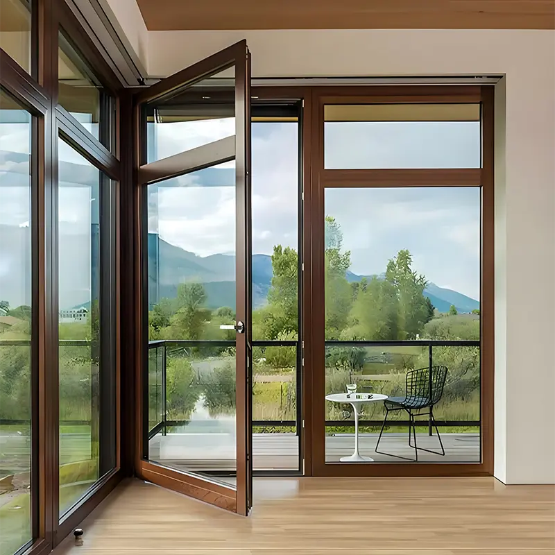 Systém dverí z hliníkovej zliatiny