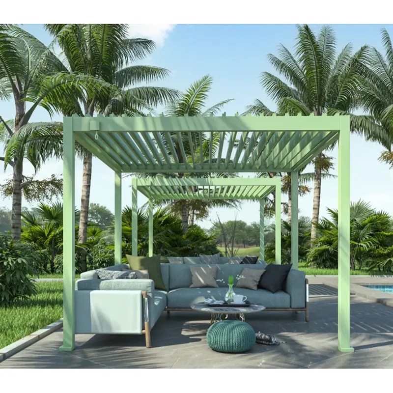 Manuálny výsuvný altánok